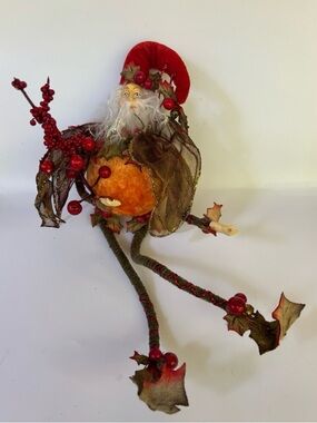 Vintage Mark Roberts Limited Edition Pumpkin Berry Fairy